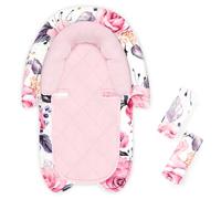 Pea Pod Baby Car Seat Cushion for Newborn, Stylish Floral Patterns