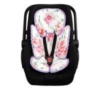 Pea Pod Baby Car Seat Head Support for Newborn, Forest Floral