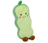 Pea Pod Plush- 10.24inch Plush Character Figure, Pea Doll | Cute Soft Cartoon Doll Pillow, Super Soft Toy Short Style Stuffed Pillow For Thanksgiving, New Year, Reading, Sitting