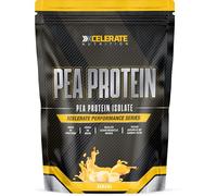 Pea Protein Powder - 100% Plant-Based Protein Isolate - Low Fat & Sugar - Supports Muscle Growth, Satiety & Digestive Health - Vegan & Gluten-Free - By XCelerate Nutrition (2Kg, Banana)