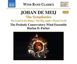 Peabody Conservatory Winds - De Meij: Symphonies Nos 1-3