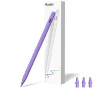 Peaboni Stylus Pen 15 Mins Fast Charge Pencil 2nd Generation Compatible with iPad 2018-2024 Released Model-iPad Pro 11"/12.9"/13"(M4), Air 3/4/5/M2, Mini 7(A17 Pro)/6/5 Gen, iPad 10/9/8/7/6 Purple