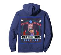 Peace After Revolution Earth First Protest Art for Activists Pullover Hoodie
