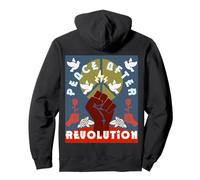 Peace After Revolution Protest Art Activist Poster Pullover Hoodie