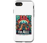 Peace And Love For All Spread Peace & Respect Unity Freedom Case for iPhone SE (2020) / 7/8