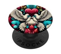 Peace And Love For All Spread Peace & Respect Unity Freedom PopSockets Adhesive PopGrip