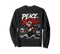 Peace, Be Still Mark 4:39 Biblical Art Christian Streetwear Sweatshirt
