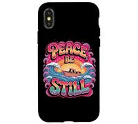 Peace Be Still Tranquil Waves Case for iPhone X/XS
