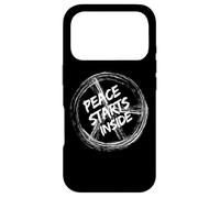 Peace Begins Inside Graphic Tee - Inner Peace Vibes Case for iPhone 17 Pro