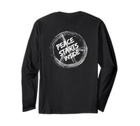 Peace Begins Inside Graphic Tee - Inner Peace Vibes Long Sleeve T-Shirt