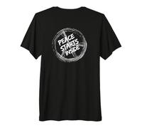 Peace Begins Inside Graphic Tee - Inner Peace Vibes Premium T-Shirt