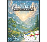 Peace Beyond Noise! Large Print Mindfulness Word Search: 100+ Word Find Puzzles & Fascinating Facts on Peacefulness, Tranquility, Spirituality and ... 109 pages | Gift For Holidays and Leisure!