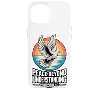Peace Beyond Understanding Philippians 4:7 Case for iPhone 15