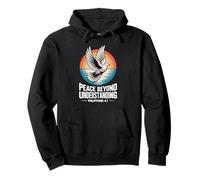Peace Beyond Understanding Philippians 4:7 Pullover Hoodie