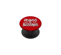 Peace & Blessings Big Goals & Dreams - Simply Inspirational PopSockets Adhesive PopGrip