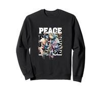 Peace Bluebirds And Roses Harmony Nature Aesthetic Sweatshirt