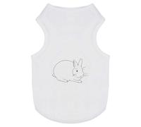 'Peace Bunny - Minimalist Rabbit Art' Pet Dog/Cat T-Shirt (PT00154739)