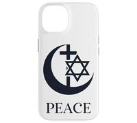 Peace | Crescent Cross Hexagram Interfaith Unity Coexist Case for iPhone 14