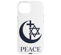 Peace | Crescent Cross Hexagram Interfaith Unity Coexist Case for iPhone 15 Plus