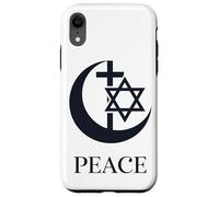 Peace | Crescent Cross Hexagram Interfaith Unity Coexist Case for iPhone XR