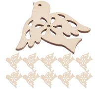 Peace Dove Slices 20pcs Unfinished Wooden for Craft Projects