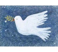 Peace Dove With Mistletoe Christmas Cards 8 Cards and Envelopes