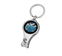 Peace Doves Love Nail Clippers with Keychain