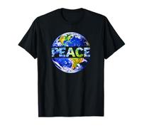 Peace Earth Day Save The Planet Earth Environmental Tee T-Shirt
