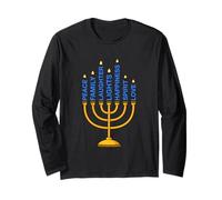 Peace Family Laughter Lights Happiness Spirit Love Long Sleeve T-Shirt