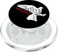 Peace Freedom White Dove Says Freedom USA Red Freedom Saying PopSockets PopGrip for MagSafe