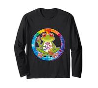 Peace Frog Shirt Love Hippie Faith Joy Hope Positive Vibes Long Sleeve T-Shirt