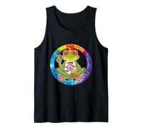Peace Frog Shirt Love Hippie Faith Joy Hope Positive Vibes Tank Top