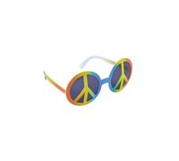 Peace Glasses Rainbow Hippie Hippy 60s 70s Fancy Dress Accessory Specs