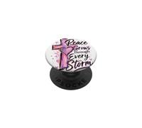 Peace Grows through Every Storm Colorful Faith Art PopSockets Adhesive PopGrip