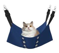 Peace Hand Usa Flag Design Medium Cage Hammock Hanging Soft Bed For Kitten,Ferret,Puppy Or Small Pet