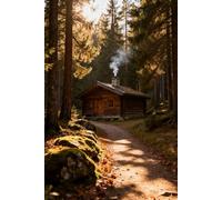 Peace in the Pines: A Nature Writing Book: 100 Lined Pages for Writing, Reflection, and Creativity