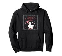 Peace is Always an Option Valentine just a lovely goose Pullover Hoodie