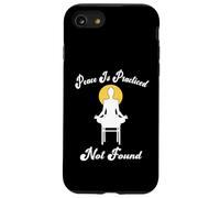PEACE IS PRACTICED NOT FOUND yoga meditation spirituality Case for iPhone SE (2020) / 7/8