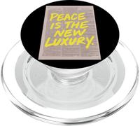 Peace Is The New Luxury Empowering Message PopSockets PopGrip for MagSafe