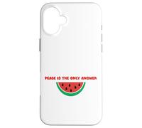 PEACE IS THE ONLY ANSWER - Case for iPhone 16 Plus