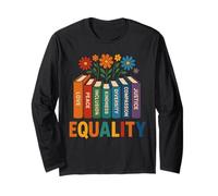 Peace Kindness Equality Love Hope Diversity Human Rights Long Sleeve T-Shirt