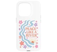 Peace Like A River - Isaiah 66:12 Case for iPhone 15 Pro