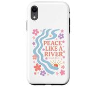 Peace Like A River - Isaiah 66:12 Case for iPhone XR
