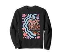 Peace Like A River - Isaiah 66:12 Sweatshirt