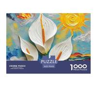 Peace Lily1000 Piece Jigsaw Puzzle for Adults And Kids Family Game Fun And Challenging Home Decors Great Gift Idea70x50cm/1000pcs