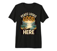 Peace Looks Good Here Premium T-Shirt