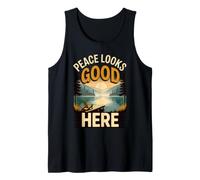 Peace Looks Good Here Tank Top