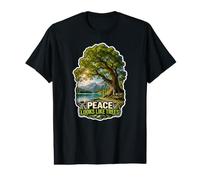 Peace Looks Like Trees Value Graphic T-Shirt