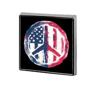 Peace Love American Funny Lapel Tie Pin Buttons Brooch Badge Pin Clothes Hat Accessories for Men Women