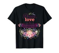 Peace Love and a Locked Bathroom Door Funny Mom T-Shirt